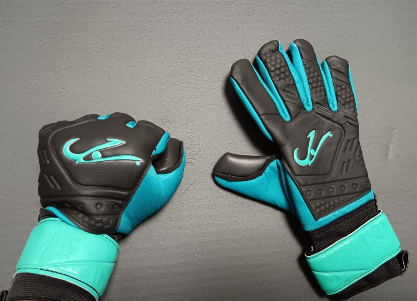 Light Blue and Black