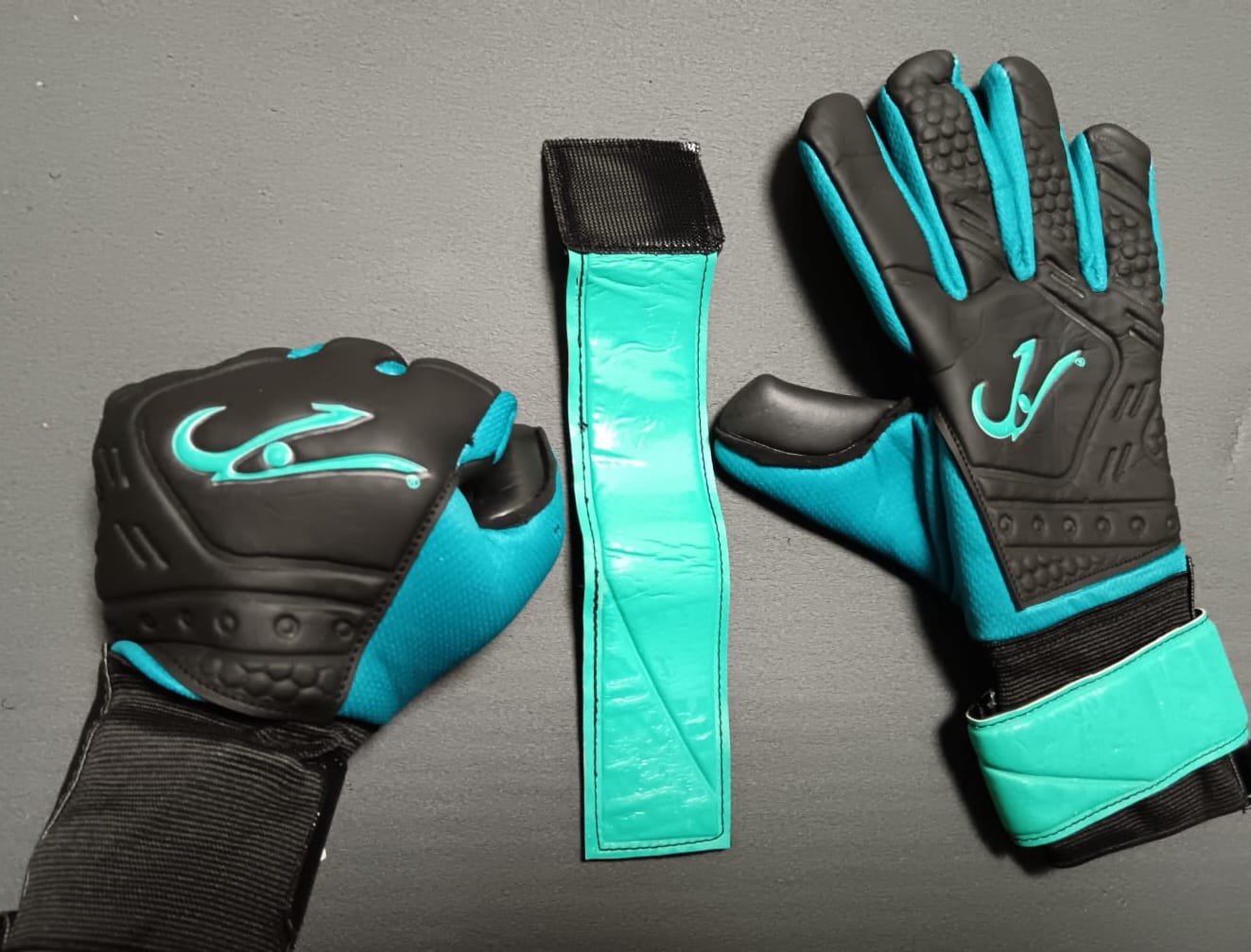 Light Blue and Black