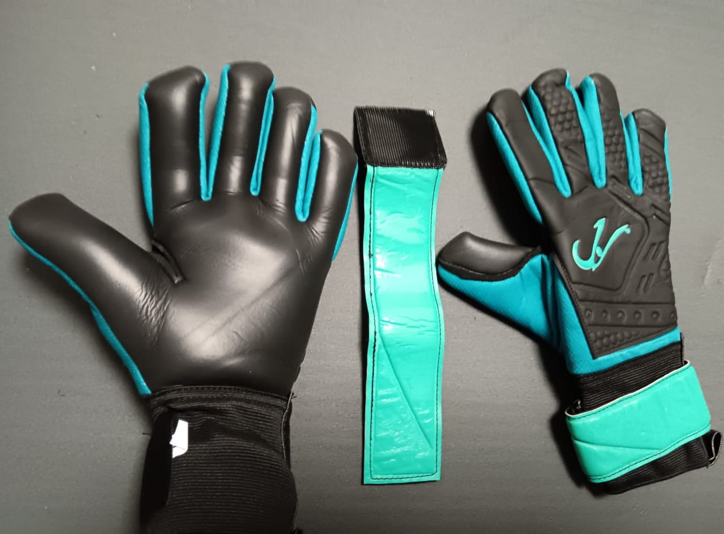 Light Blue and Black