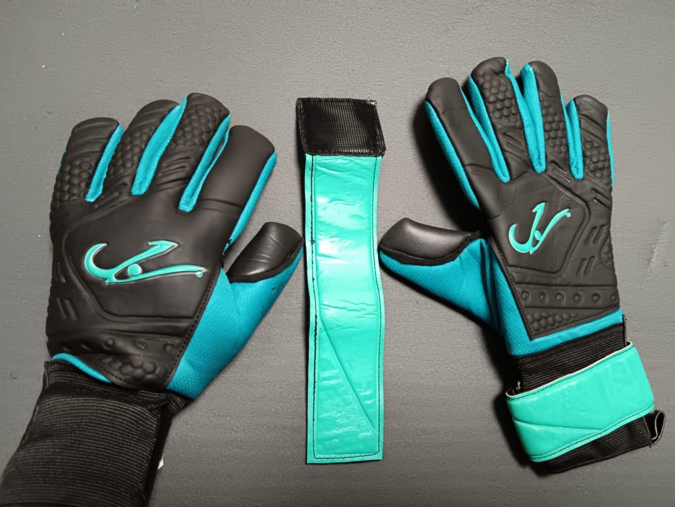 Light Blue and Black