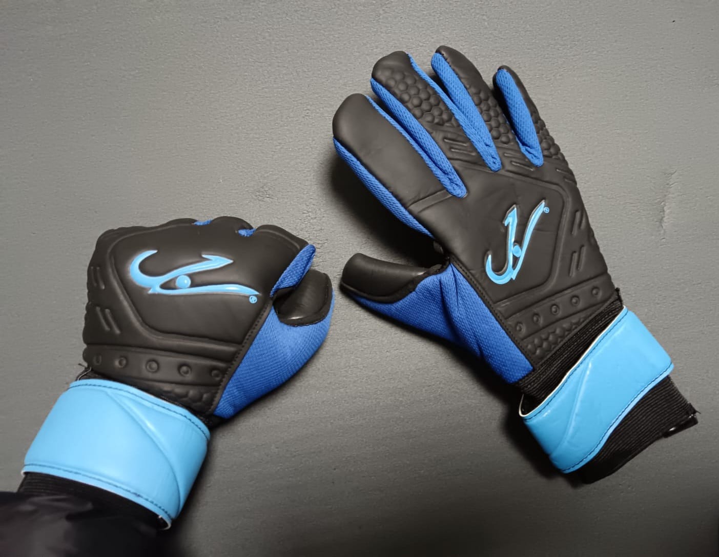 Dark Blue and Black